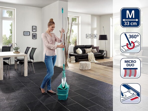 Wischmopp- und Eimer-Set 55379