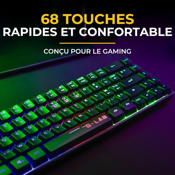 Keyz Hydrogen WL Kabellose Gaming-Tastatur