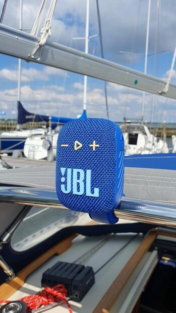 Bluetooth-kompatibler tragbarer Lautsprecher Wind 3S – Blau