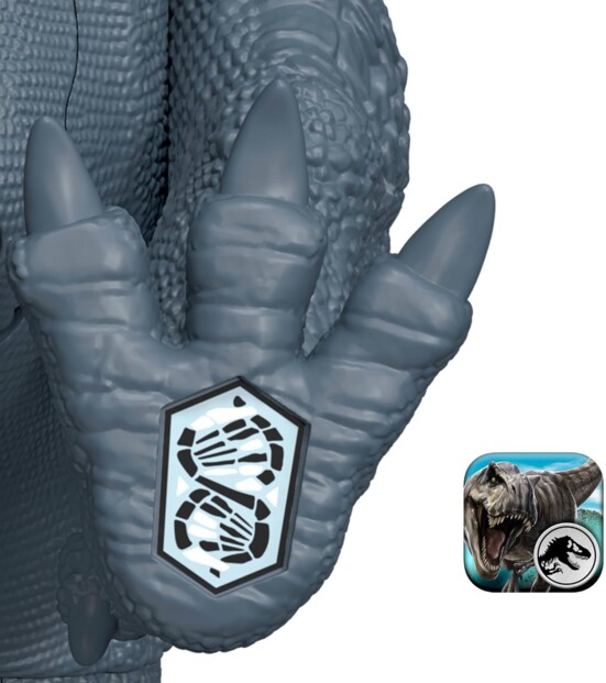 Jurassic World Abelisaurus-Actionfigur mit Soundeffekten