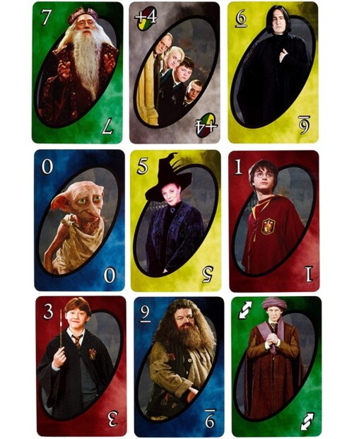 Kartenspiel UNO: ,,Harry Potter"-Edition