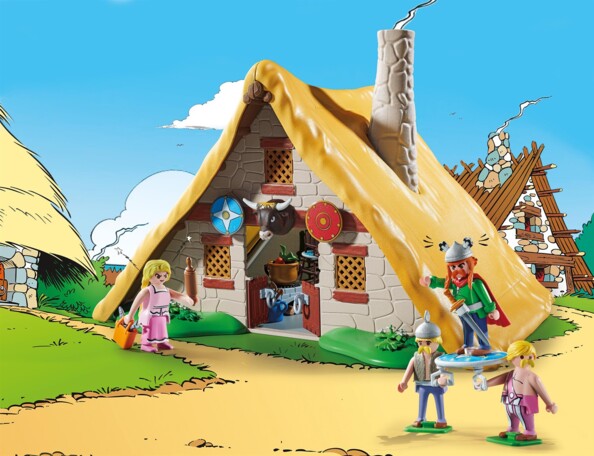 Die Hütte des Majestix Playmobil Asterix