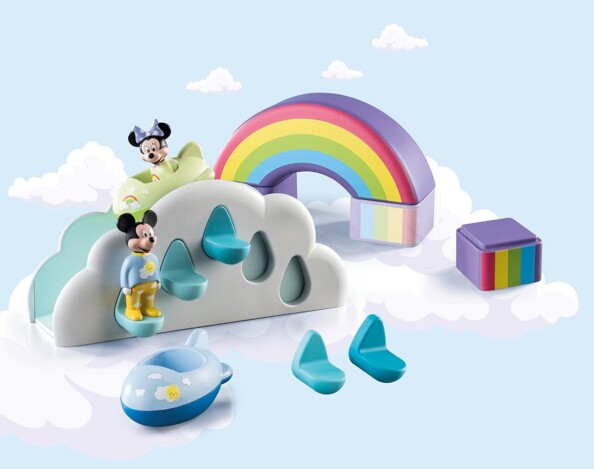 Playmobil 1.2.3 - Wolkenhaus von Mickey und Minnie