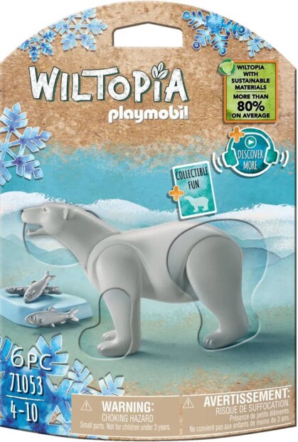 PLAYMOBIL Wiltopia 71053 : Eisbär