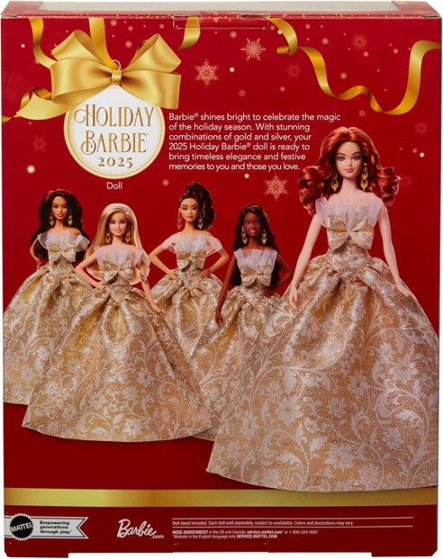 Barbie Signature Frohe Weihnachten 2025 - Rothaarige