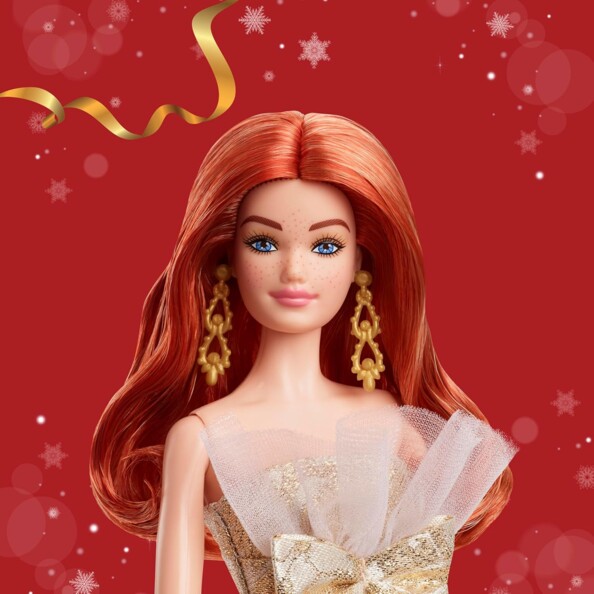 Barbie Signature Frohe Weihnachten 2025 - Rothaarige