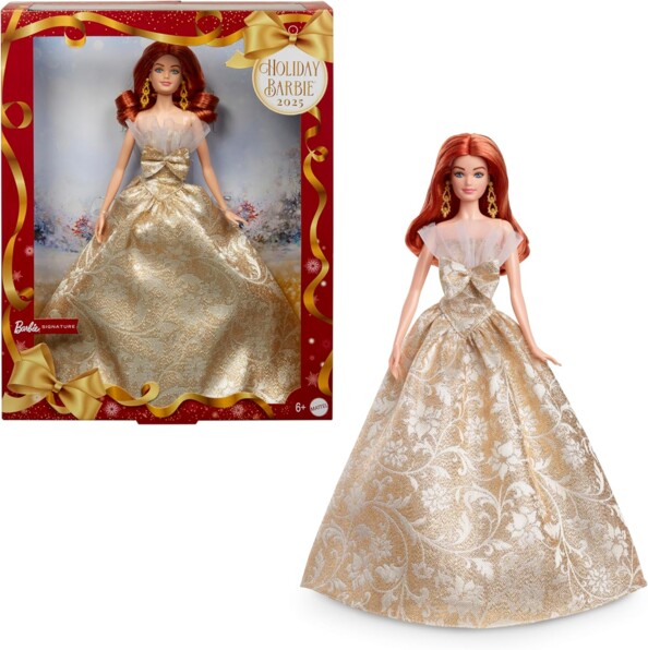 Barbie Signature Frohe Weihnachten 2025 - Rothaarige