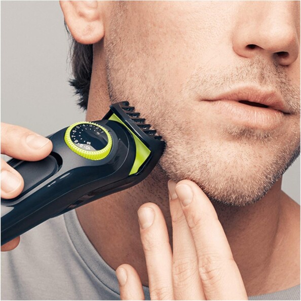Set mit BT3941 Trimmer und Gillette Fusion5 Rasierer