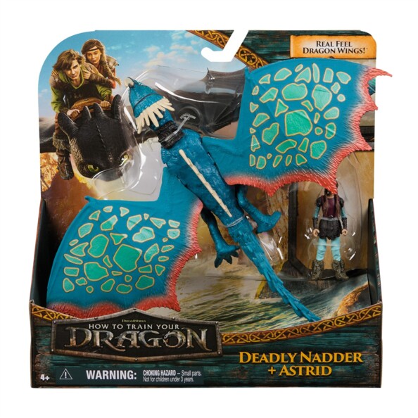 Figuren Deadly Nadder & Astrid Dragons für Abenteuer und fantasievolles Spielen