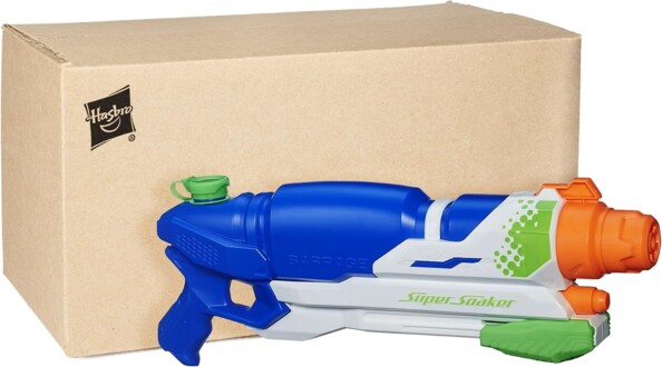Nerf Super Soaker Breach Blast Wasserpistole, 1,4 Liter