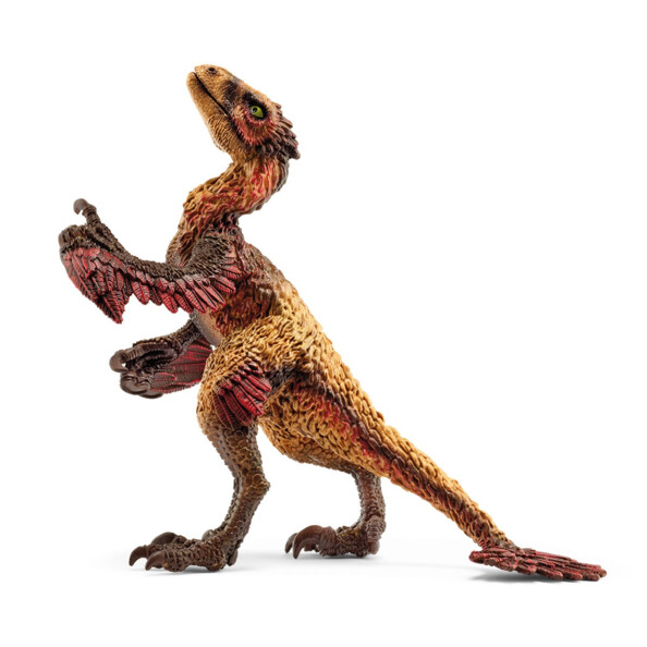 Raupenfahrzeug „Dinosaurs“ mit dem Dakotaraptor und dem Ranger Flynn