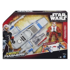 Star Wars Hero Mashers Raumschiff - X-Wing