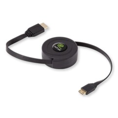Einziehbares HDMI-auf-Mini-HDMI-Kabel 1,50 m