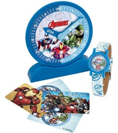 Marvel Avengers Analoguhr, um die Uhrzeit zu lernen