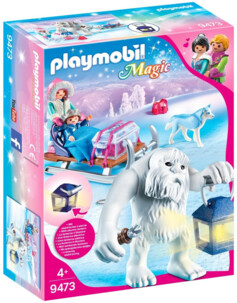 Playmobil Magic Schneetroll mit Schlitten 9473