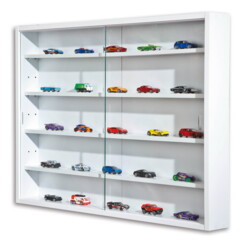 Wandvitrine „Compilati“ für Miniaturen – Weiß