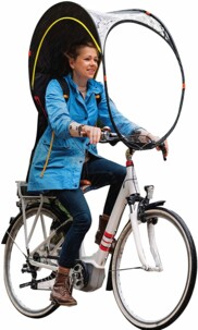 Bub-up Fahrrad-Regenschirm