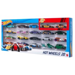 20er-Set Hot Wheels-Fahrzeugen H7045