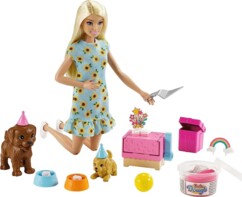 Box Barbie-Puppe zum Welpengeburtstag