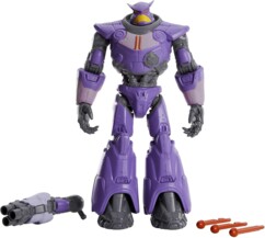 Große Gelenk-Figur Zurg mit Projektilen