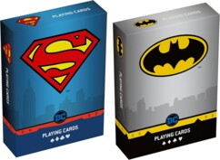 Spielkarten-Set mit 54 Karten - Superman und Batman