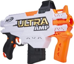 Motorisierte Nerf Ultra Amp-Pistole mit Magazin