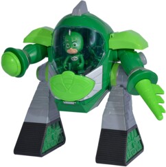 PJ Masks Turbo-Roboter mit Kanone: Gecko (Gluglu)