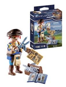Playmobil Novelmore-Figur „Dario“ mit Werkzeugen und Erfinderzubehör