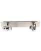 Alu Design Deckenleuchte mit 2 GU10 LED Spots