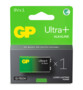 9V Block Alkaline-Batterie 6LR61 (PP3) Ultra+