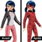 Artikulierte Marinette-Figur mit reversiblem Paillettenkleid