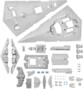 Großmodell des imperialen Raumschiffs aus Star Wars
