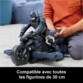 Motorrad von Batman:
Umwandelbares Batcyle in Batplane