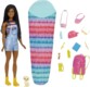 Barbie-Puppe Familie Brooklyn beim Camping mit Zubehör