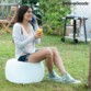 Pulight ferngesteuerter aufblasbarer LED-Sitz