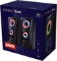 2 Javv GXT 606B 12W LED-Lautsprecher für Computer