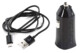 Kfz-Ladegerät 1 A mit USB-A-zu-Micro-USB-Kabel