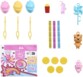 Barbie-Puppe mit Kiosk und Zuckerwattenstand