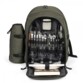Livoo S970V Isolierter Picknick-Rucksack – Grün