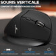 M-W-ERGO Ergonomische Kabelmaus mit 7600 dpi